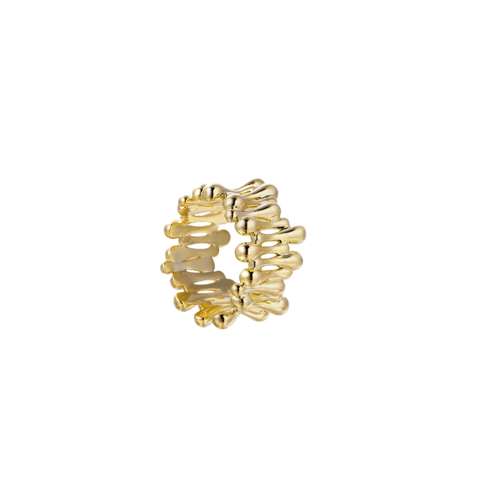 Molten Rope Sculpture Ring