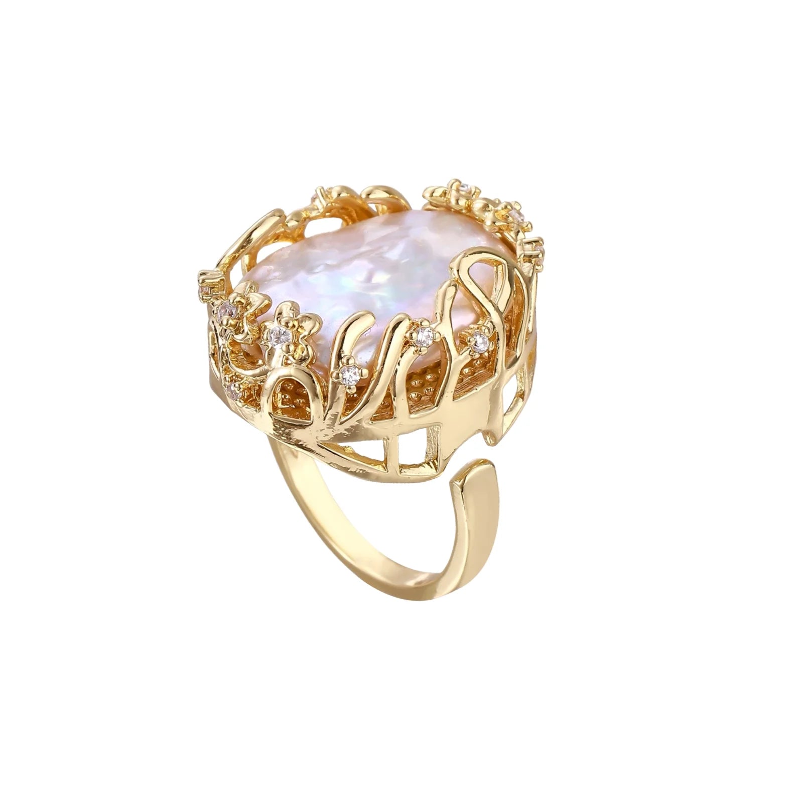 Sovereign Pearl Ring