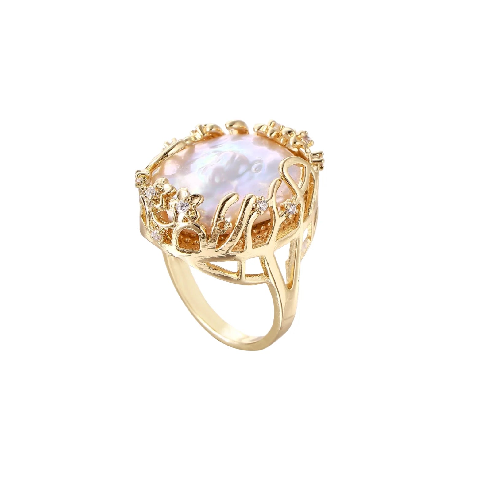 Sovereign Pearl Ring