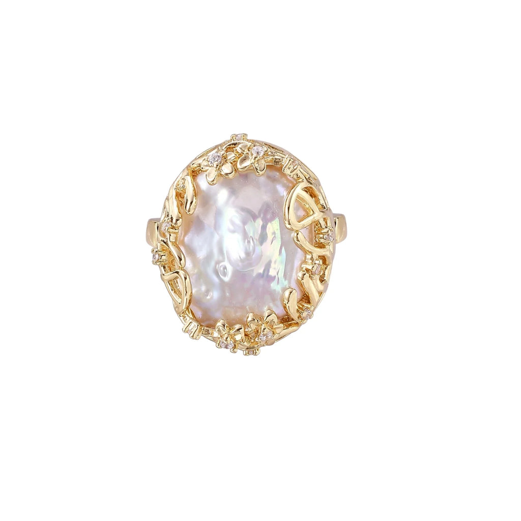 Sovereign Pearl Ring