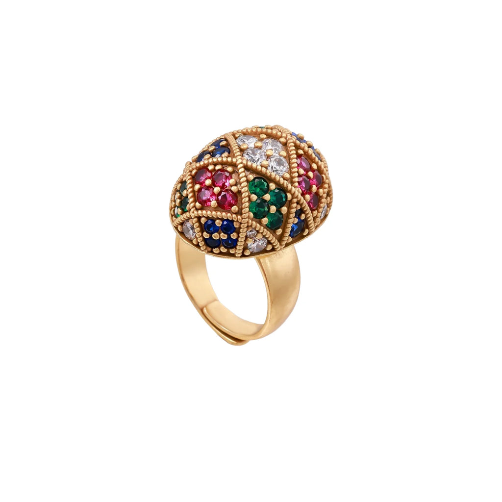 Mosaic Dome Ring