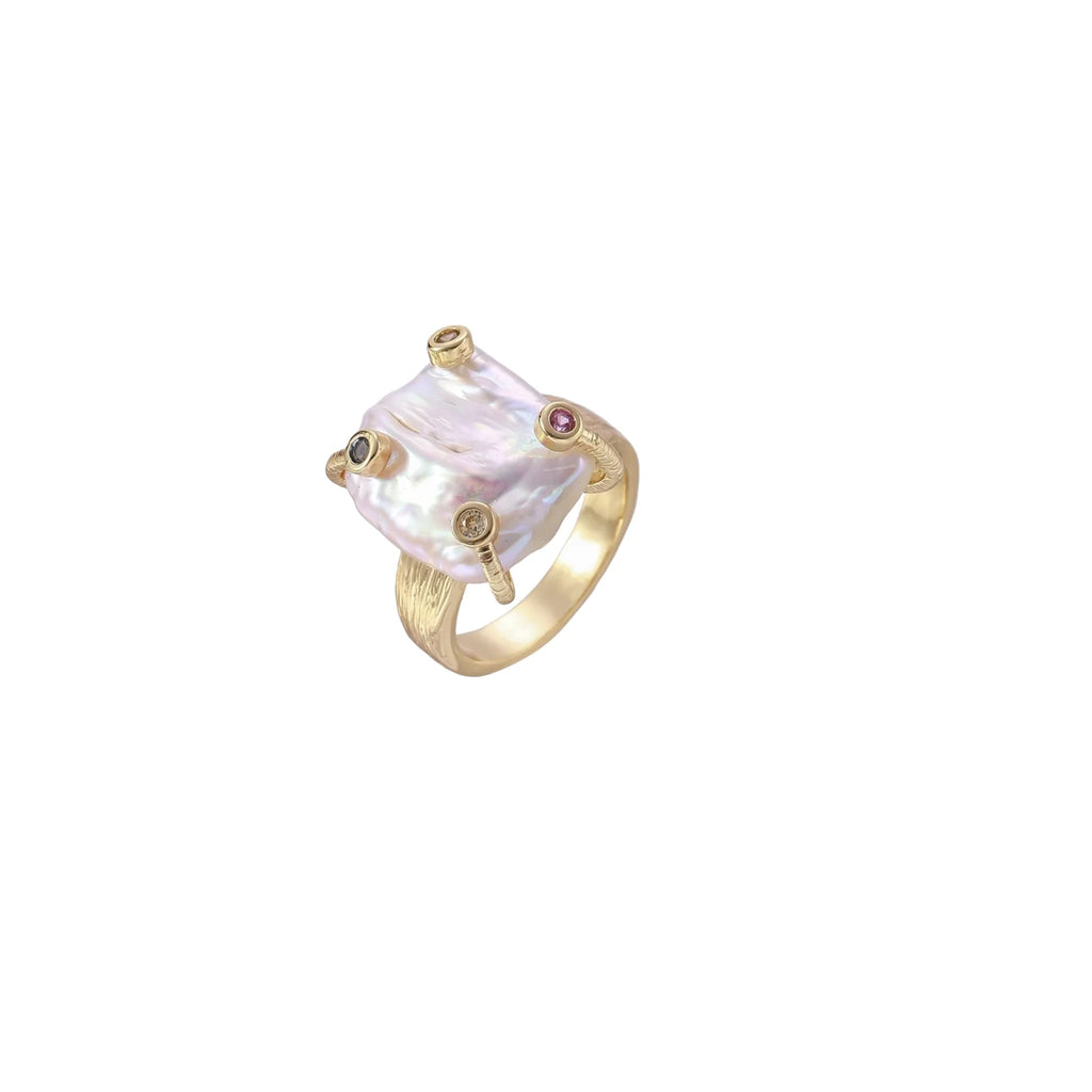 Wanderlust Pearl Ring