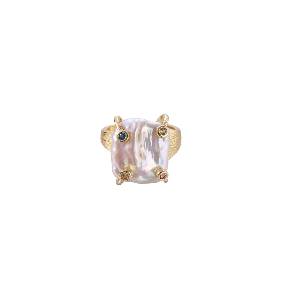 Wanderlust Pearl Ring