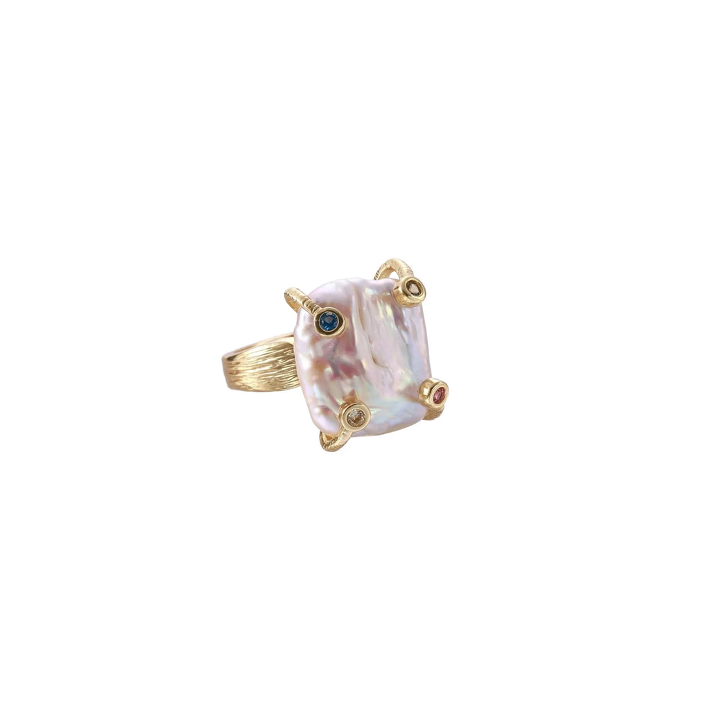 Wanderlust Pearl Ring