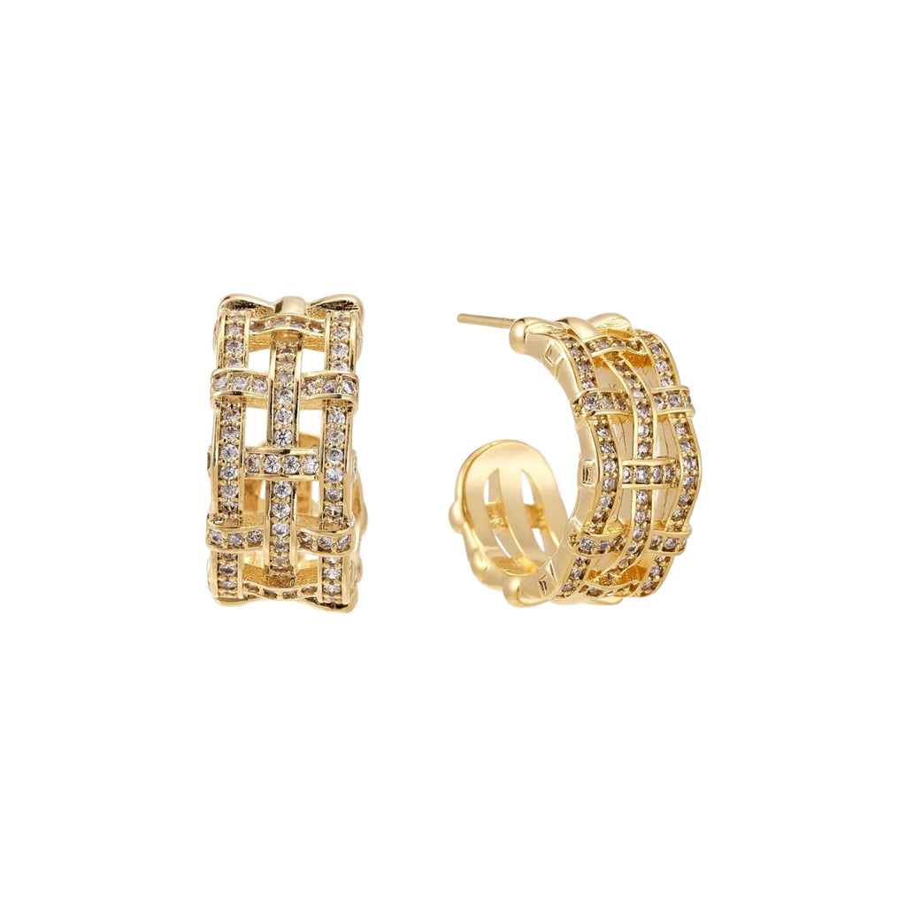 Weave & Radiance Hoops
