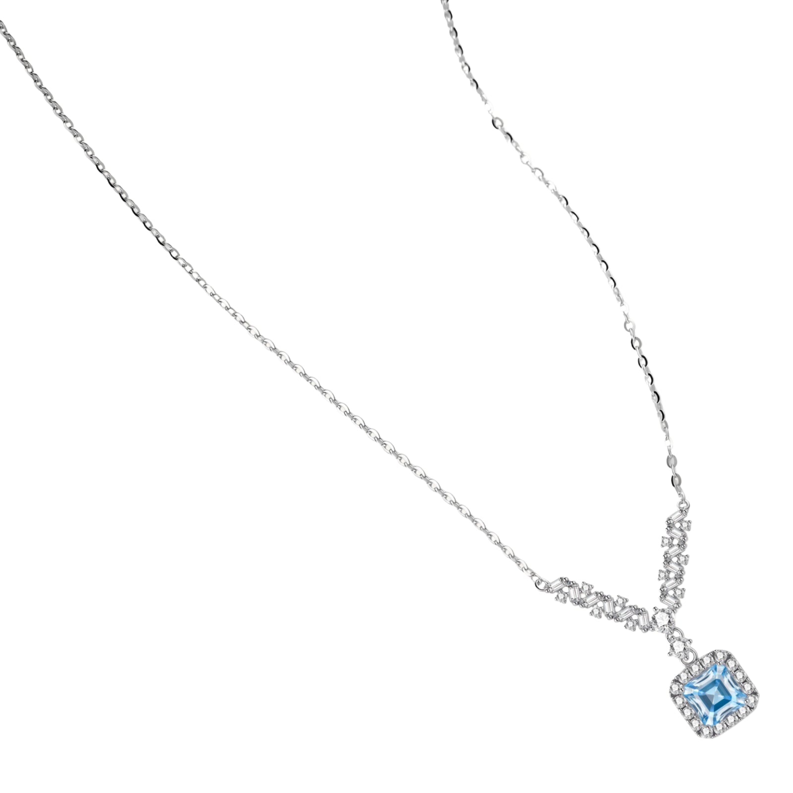Celestial Arc Moissanite Necklace