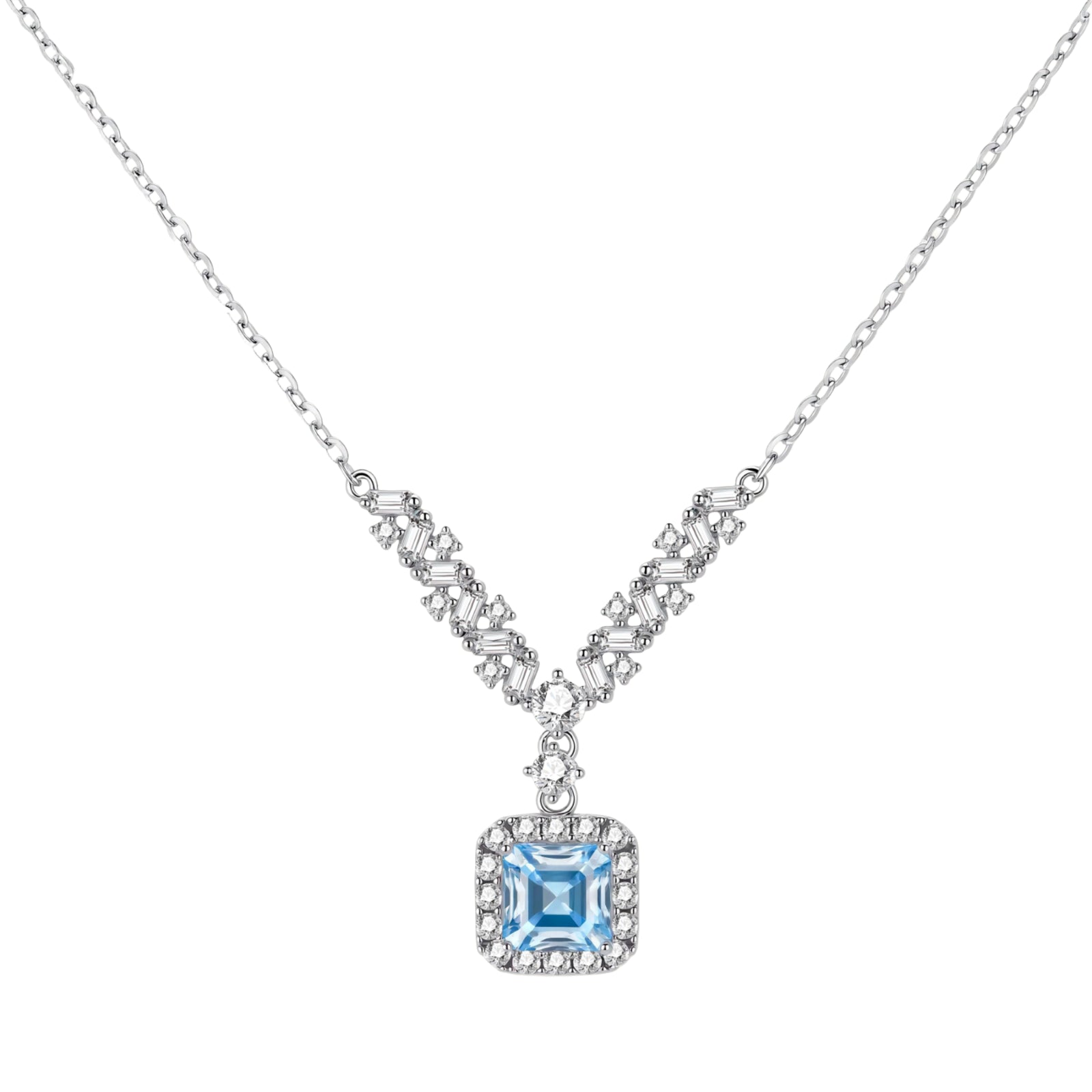 Celestial Arc Moissanite Necklace