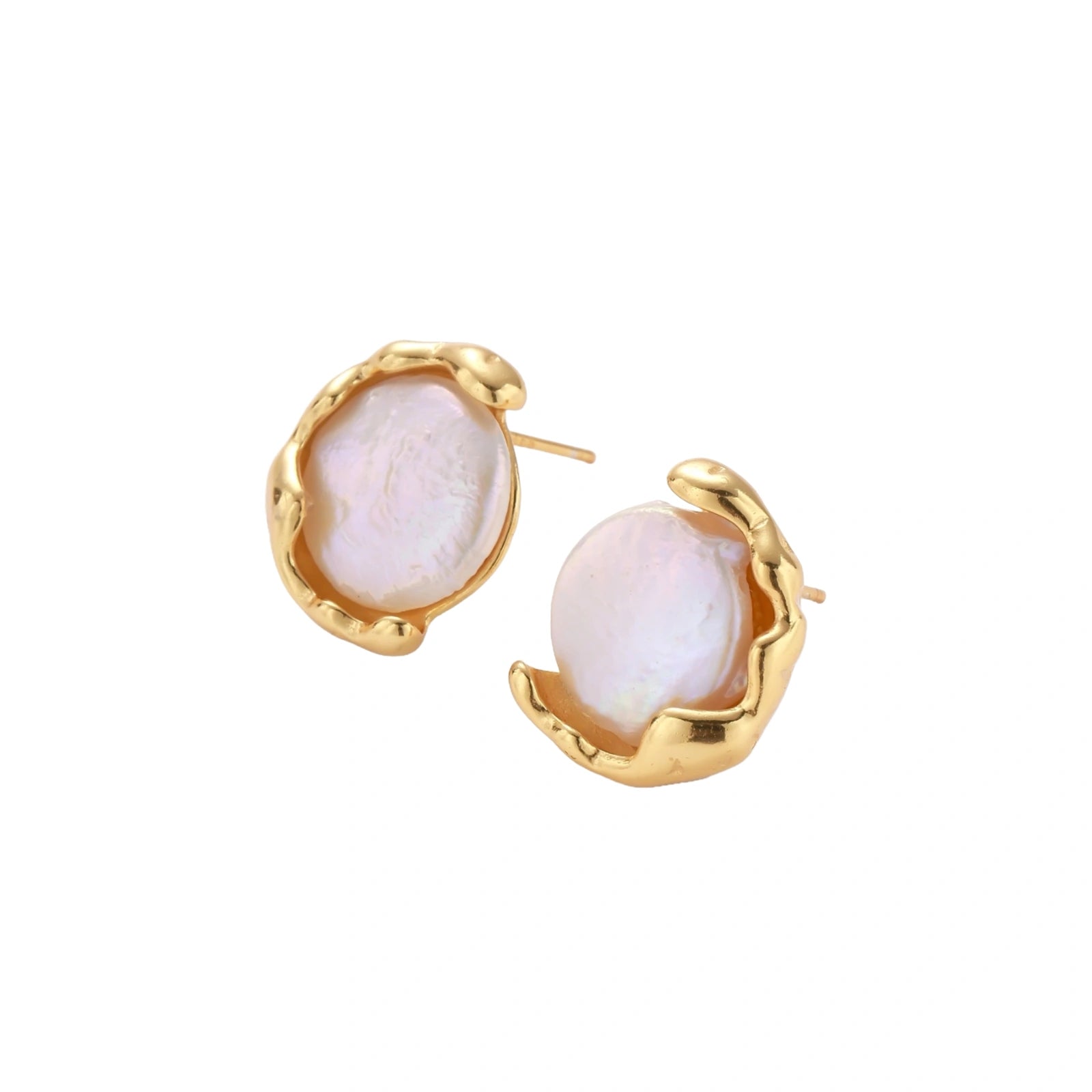 Gilded Goddess Studs
