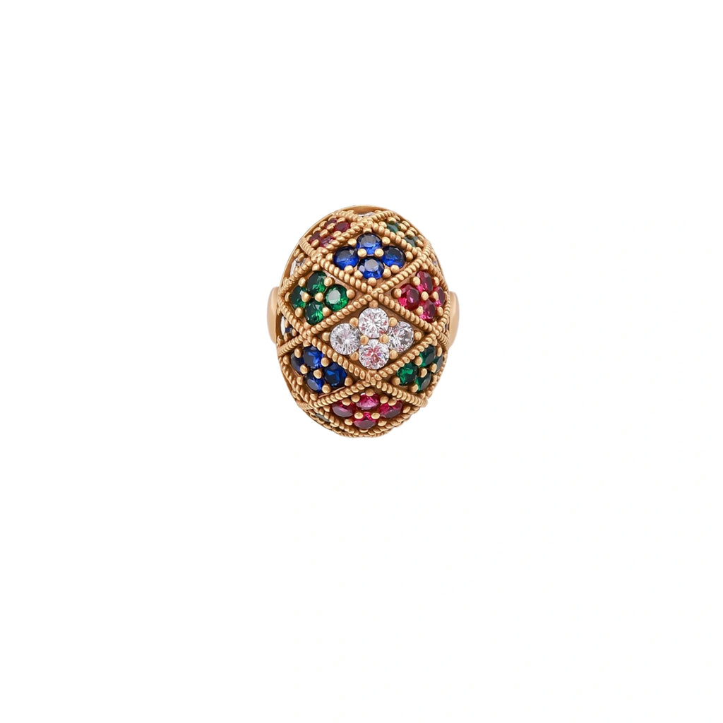 Mosaic Dome Ring