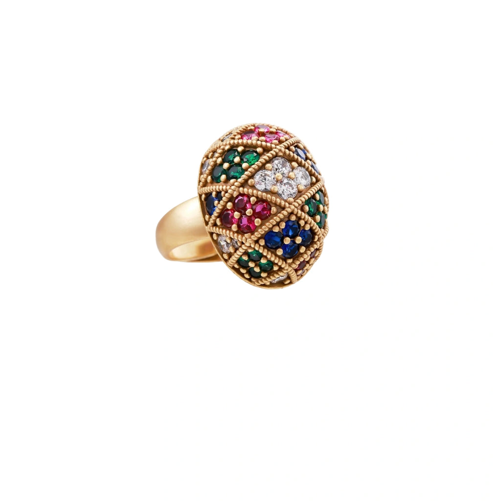 Mosaic Dome Ring