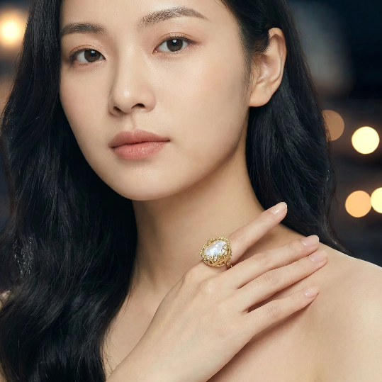 Sovereign Pearl Ring